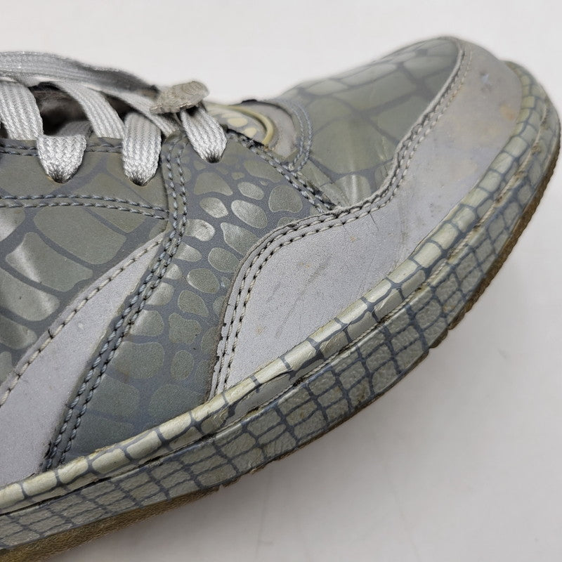 【中古品】【メンズ】 NIKE ナイキ SKY FORCE 88 LOW LTR QS 503767-001 スカイフォース88 ロー レザー QS スニーカー シューズ 靴 160-250930-as-20-izu サイズ：27.5cm カラー：グレー系×シルバー 万代Net店