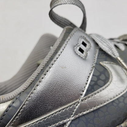 【中古品】【メンズ】 NIKE ナイキ SKY FORCE 88 LOW LTR QS 503767-001 スカイフォース88 ロー レザー QS スニーカー シューズ 靴 160-250930-as-20-izu サイズ：27.5cm カラー：グレー系×シルバー 万代Net店