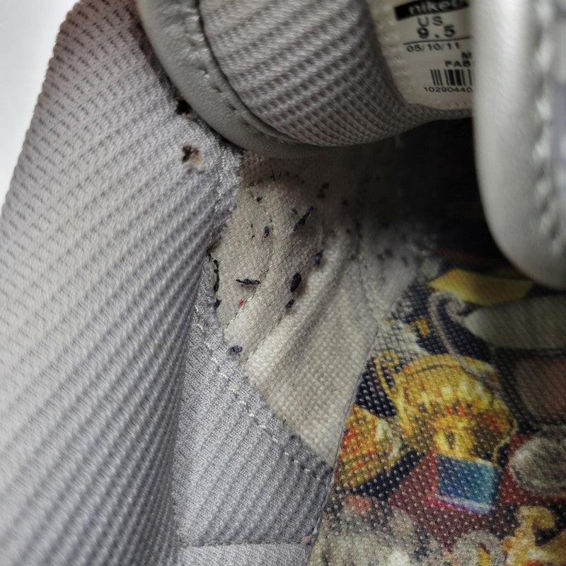 【中古品】【メンズ】 NIKE ナイキ SKY FORCE 88 LOW LTR QS 503767-001 スカイフォース88 ロー レザー QS スニーカー シューズ 靴 160-250930-as-20-izu サイズ：27.5cm カラー：グレー系×シルバー 万代Net店