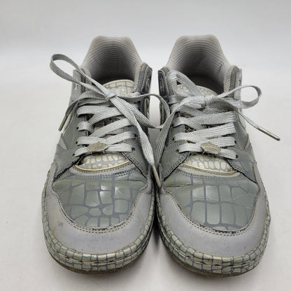 【中古品】【メンズ】 NIKE ナイキ SKY FORCE 88 LOW LTR QS 503767-001 スカイフォース88 ロー レザー QS スニーカー シューズ 靴 160-250930-as-20-izu サイズ：27.5cm カラー：グレー系×シルバー 万代Net店