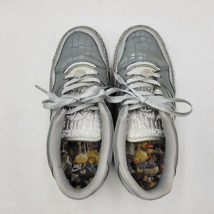 【中古品】【メンズ】 NIKE ナイキ SKY FORCE 88 LOW LTR QS 503767-001 スカイフォース88 ロー レザー QS スニーカー シューズ 靴 160-250930-as-20-izu サイズ：27.5cm カラー：グレー系×シルバー 万代Net店