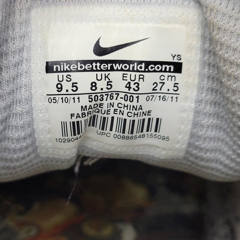 【中古品】【メンズ】 NIKE ナイキ SKY FORCE 88 LOW LTR QS 503767-001 スカイフォース88 ロー レザー QS スニーカー シューズ 靴 160-250930-as-20-izu サイズ：27.5cm カラー：グレー系×シルバー 万代Net店