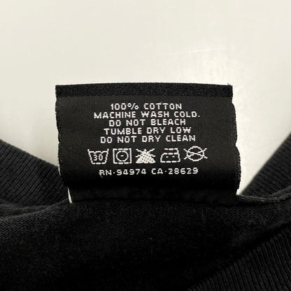 【現状渡し品】【メンズ】 STUSSY×NEIGHBORHOOD×SA STUDIO MR.CARTOON ステューシー×ネイバーフッド×エスエースタジオ ミスターカートゥーン 00S BONEYARDS SS TEE 00年代 ボーンヤーズ ショートスリーブT 142-250729-ma-25-izu サイズ：S カラー：黒 万代Net店