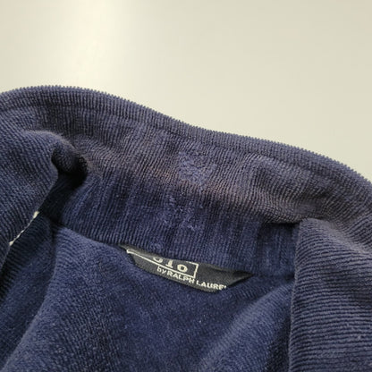 【現状渡し品】【メンズ】 POLO RALPH LAUREN 大文字タグ CORDUROY BLAZER JACKET コーデュロイ ブレザー ジャケットアウター 146-250730-rk-06-izu サイズ：表記なし カラー：ネイビー 万代Net店