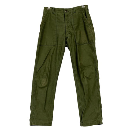 【中古品】【メンズ】 U.S.ARMY ユーエス アーミー DSA100-75-C-1530 NORMAK INTERNATIONAL INC BAKER PANTS ベイカーパンツ ボトム ズボン 157-250730-rk-07-izu サイズ：30×29 カラー：カーキ 万代Net店