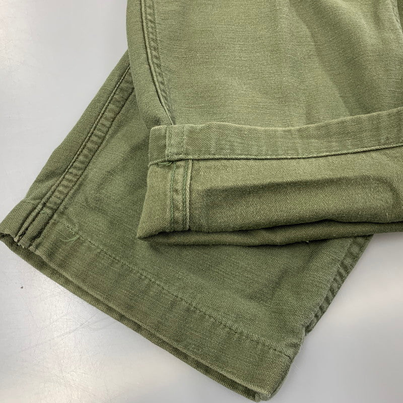 【中古品】【メンズ】 U.S.ARMY ユーエス アーミー DSA100-75-C-1530 NORMAK INTERNATIONAL INC BAKER PANTS ベイカーパンツ ボトム ズボン 157-250730-rk-07-izu サイズ：30×29 カラー：カーキ 万代Net店