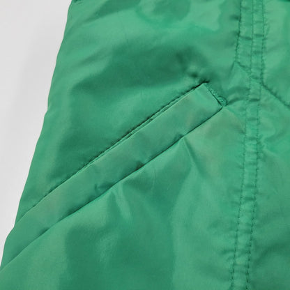 【現状渡し品】【メンズ】 Levi's リーバイス 白タブ USA製 NYLON VEST ナイロン ベスト 146-250730-rk-04-izu サイズ：L カラー：グリーン 万代Net店