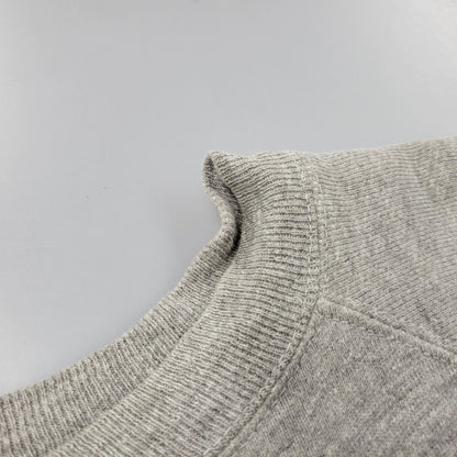 【中古品】【メンズ】 SPRINGFOOT 染み込みプリント RAGLAN SWEATSHIRT スウェット シャツ トレーナー トップス 146-250730-rk-02-izu サイズ：M カラー：グレー 万代Net店