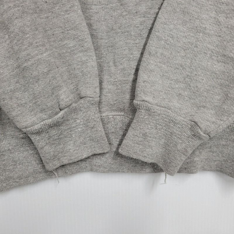 【中古品】【メンズ】 SPRINGFOOT 染み込みプリント RAGLAN SWEATSHIRT スウェット シャツ トレーナー トップス 146-250730-rk-02-izu サイズ：M カラー：グレー 万代Net店