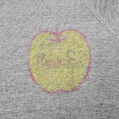 【中古品】【メンズ】 SPRINGFOOT 染み込みプリント RAGLAN SWEATSHIRT スウェット シャツ トレーナー トップス 146-250730-rk-02-izu サイズ：M カラー：グレー 万代Net店