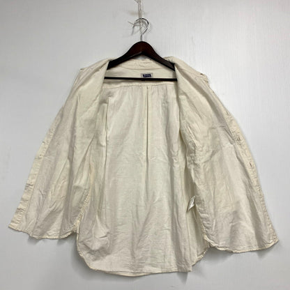 【中古品】【メンズ】 Pherrow's フェローズ FRENCH LINEN SHIRT P7BD1 フレンチ リネン シャツ トップス 145-250802-as-17-izu サイズ：16/XL カラー：ホワイト系 万代Net店