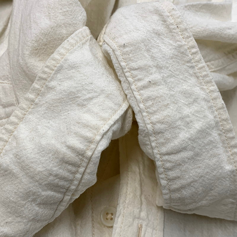 【中古品】【メンズ】 Pherrow's フェローズ FRENCH LINEN SHIRT P7BD1 フレンチ リネン シャツ トップス 145-250802-as-17-izu サイズ：16/XL カラー：ホワイト系 万代Net店