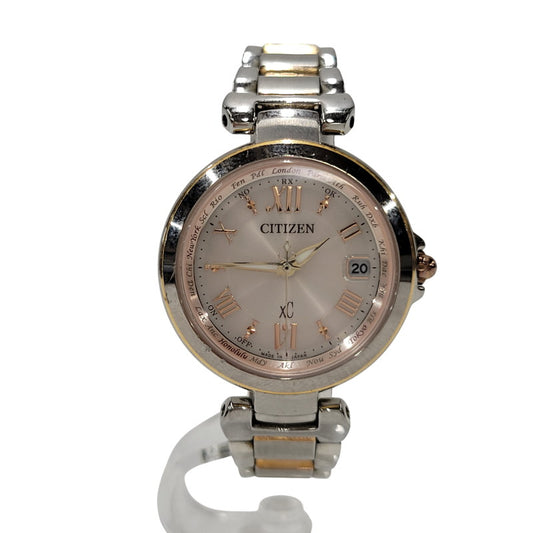 【中古品】【レディース】 CITIZEN XC シチズン クロスシー ECO DRIVE ANALOG WATCH H240-T019081 エコドライブ アナログ 腕時計 197-250801-as-12-izu カラー：シルバー 万代Net店