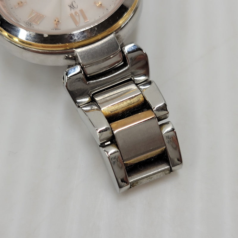 【中古品】【レディース】 CITIZEN XC シチズン クロスシー ECO DRIVE ANALOG WATCH H240-T019081 エコドライブ アナログ 腕時計 197-250801-as-12-izu カラー：シルバー 万代Net店