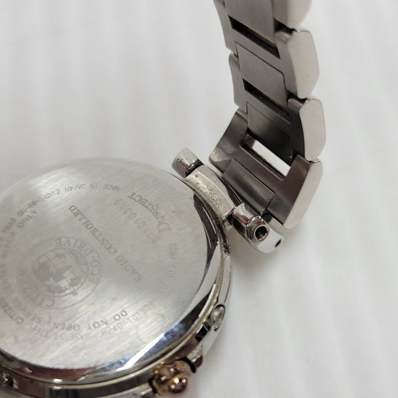 【中古品】【レディース】 CITIZEN XC シチズン クロスシー ECO DRIVE ANALOG WATCH H240-T019081 エコドライブ アナログ 腕時計 197-250801-as-12-izu カラー：シルバー 万代Net店