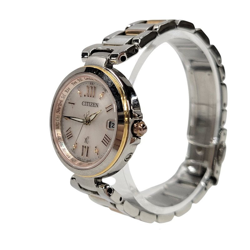 【中古品】【レディース】 CITIZEN XC シチズン クロスシー ECO DRIVE ANALOG WATCH H240-T019081 エコドライブ アナログ 腕時計 197-250801-as-12-izu カラー：シルバー 万代Net店