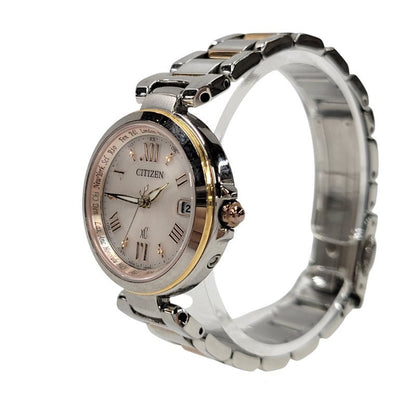 【中古品】【レディース】 CITIZEN XC シチズン クロスシー ECO DRIVE ANALOG WATCH H240-T019081 エコドライブ アナログ 腕時計 197-250801-as-12-izu カラー：シルバー 万代Net店