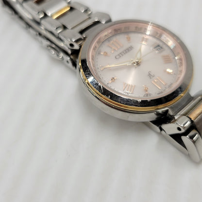 【中古品】【レディース】 CITIZEN XC シチズン クロスシー ECO DRIVE ANALOG WATCH H240-T019081 エコドライブ アナログ 腕時計 197-250801-as-12-izu カラー：シルバー 万代Net店