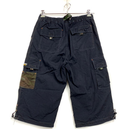 【中古品】【メンズ】 AIRWALK エアウォーク CROPPED CARGO PANTS 2210-4740 クロップド カーゴパンツ ボトムス 157-250802-as-07-izu サイズ：L カラー：ブラック 万代Net店