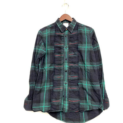 【中古品】【メンズ】 Paul Smith ポール・スミス LS REMAKE SHIRT 283306 ロングスリーブ リメイク シャツ チェック 長袖 トップス 141-250802-as-03-izu サイズ：S カラー：マルチカラー 万代Net店