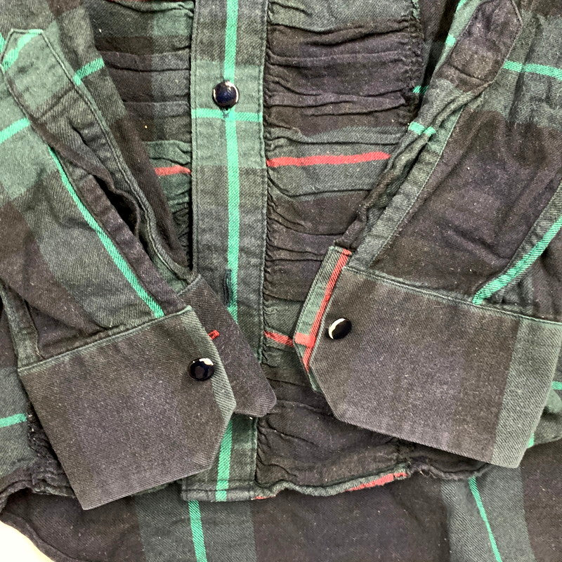 【中古品】【メンズ】 Paul Smith ポール・スミス LS REMAKE SHIRT 283306 ロングスリーブ リメイク シャツ チェック 長袖 トップス 141-250802-as-03-izu サイズ：S カラー：マルチカラー 万代Net店