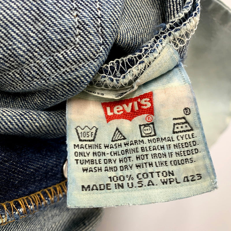 【現状渡し品】【レディース】 Levi's リーバイス 560 DENIM PANTS 6501-0125 デニムパンツ USA製 ジーンズ ボトムス 171-250802-as-02-izu サイズ：29×32 カラー：インディゴ 万代Net店