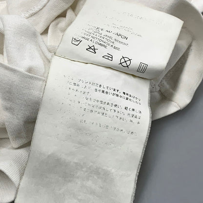 【中古品】【メンズ】 PLAY COMME des GARCONS プレイコムデギャルソン LOGO PRINT SS TEE ロゴ プリント ショートスリーブ Tシャツ 半袖 トップス 140-250802-as-05-izu サイズ：L カラー：ホワイト 万代Net店