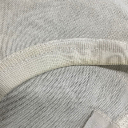 【中古品】【メンズ】 PLAY COMME des GARCONS プレイコムデギャルソン LOGO PRINT SS TEE ロゴ プリント ショートスリーブ Tシャツ 半袖 トップス 140-250802-as-05-izu サイズ：L カラー：ホワイト 万代Net店