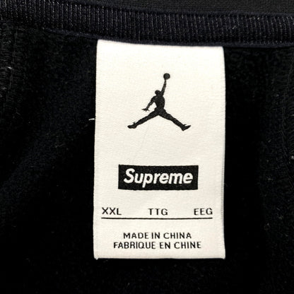 【中古品】【メンズ】 Supreme シュプリーム ×NIKE JORDAN ナイキ ジョーダン HF0830-010 TRICOT TRACK JACKET トリコ トラック ジャケット アウター 149-250802-rk-09-izu サイズ：2XL カラー：ブラック 万代Net店