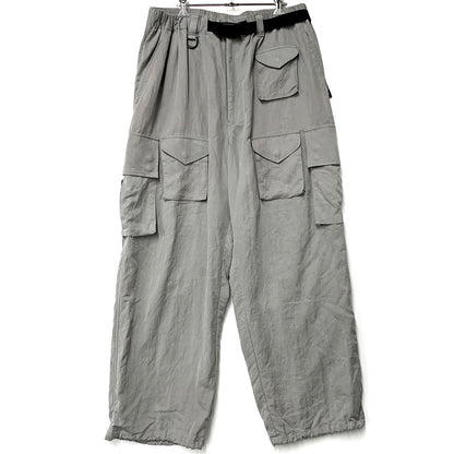 【中古品】【メンズ】 Y-3 ワイスリー ×ADIDAS アディダス WASHED TWILL CARGO PANTS ウォッシュド ツイル カーゴ パンツ ズボン ボトムス 151-250803-rk-03-izu サイズ：M カラー：グレー 万代Net店