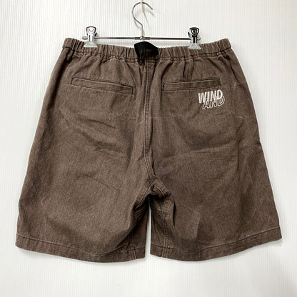 【中古品】【メンズ】 WIND AND SEA ウィンダンシー WDS-O-ESPT-25-Q3-PT-01 COTTON EASY SHORTS コットンイージーショーツ ズボン パンツ ボトムス 153-250803-ma-05-izu サイズ：L カラー：BROWN 万代Net店