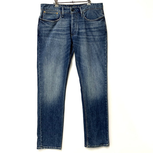 【中古品】【メンズ】 DENHAM デンハム 01-22-07-11-011 FORGE RELAXED FIT DENIM PANTS フォージ リラックス フィット デニム パンツ ジーパン 152-250803-rk-02-izu サイズ：34×32 カラー：インディゴ 万代Net店