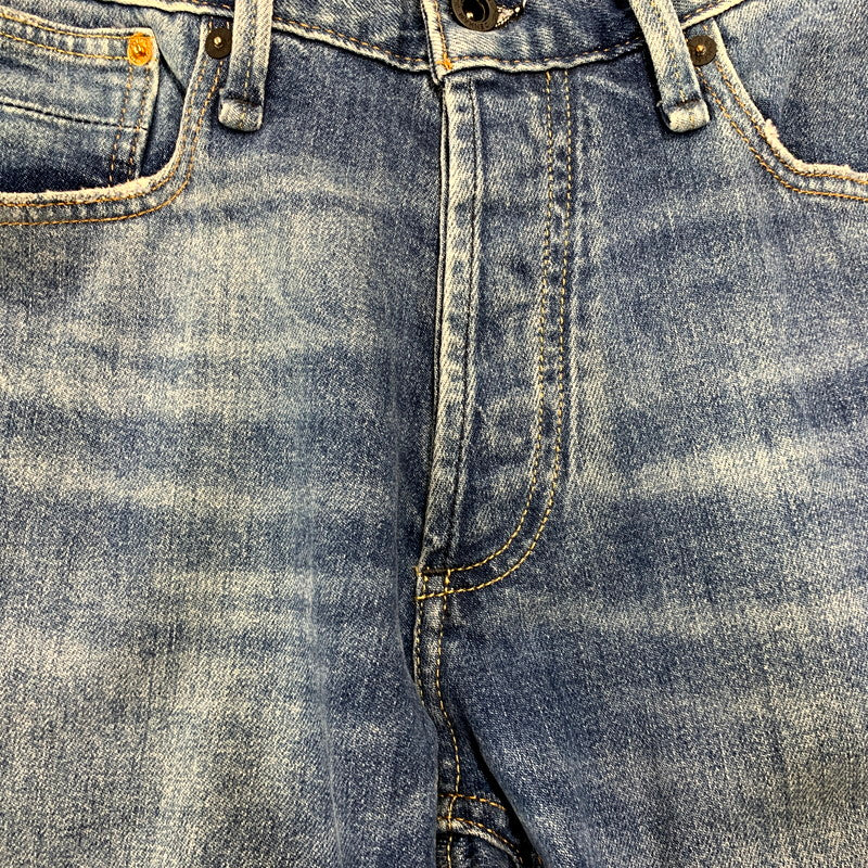 【中古品】【メンズ】 DENHAM デンハム 01-22-07-11-011 FORGE RELAXED FIT DENIM PANTS フォージ リラックス フィット デニム パンツ ジーパン 152-250803-rk-02-izu サイズ：34×32 カラー：インディゴ 万代Net店