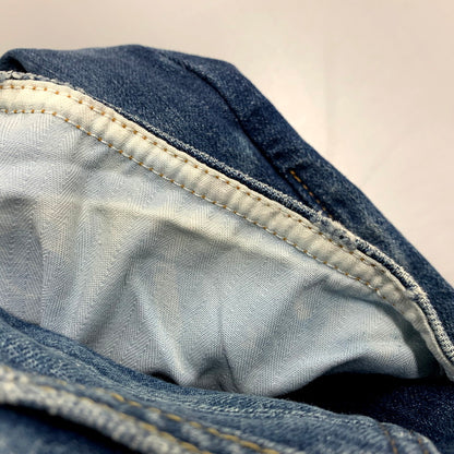 【中古品】【メンズ】 DENHAM デンハム 01-22-07-11-011 FORGE RELAXED FIT DENIM PANTS フォージ リラックス フィット デニム パンツ ジーパン 152-250803-rk-02-izu サイズ：34×32 カラー：インディゴ 万代Net店