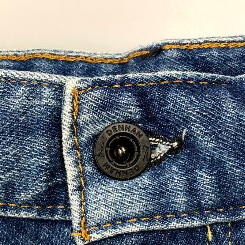 【中古品】【メンズ】 DENHAM デンハム 01-22-07-11-011 FORGE RELAXED FIT DENIM PANTS フォージ リラックス フィット デニム パンツ ジーパン 152-250803-rk-02-izu サイズ：34×32 カラー：インディゴ 万代Net店