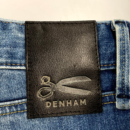 【中古品】【メンズ】 DENHAM デンハム 01-22-07-11-011 FORGE RELAXED FIT DENIM PANTS フォージ リラックス フィット デニム パンツ ジーパン 152-250803-rk-02-izu サイズ：34×32 カラー：インディゴ 万代Net店