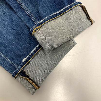 【中古品】【メンズ】 DENHAM デンハム 01-22-07-11-011 FORGE RELAXED FIT DENIM PANTS フォージ リラックス フィット デニム パンツ ジーパン 152-250803-rk-02-izu サイズ：34×32 カラー：インディゴ 万代Net店