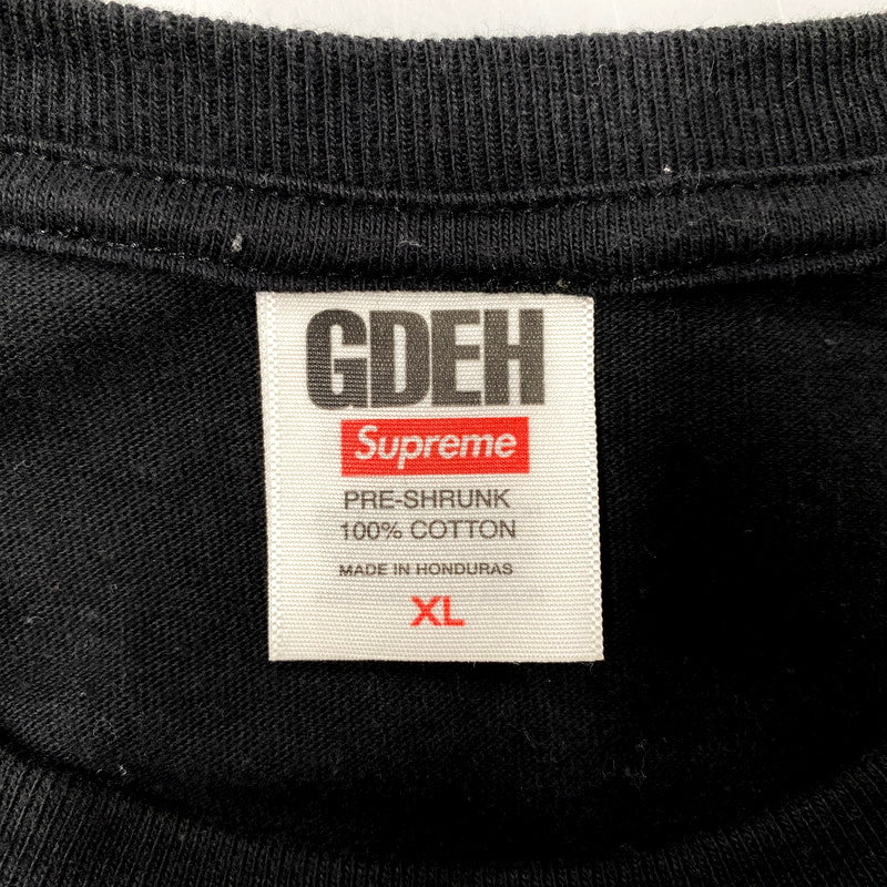 【中古品】【メンズ】 SUPREME×GOODENOUGH シュプリーム×グッドイナフ 25SS END RACISM TEE エンドレイシズムT トップス 半袖 149-250802-ma-10-izu サイズ：XL カラー：BLACK 万代Net店