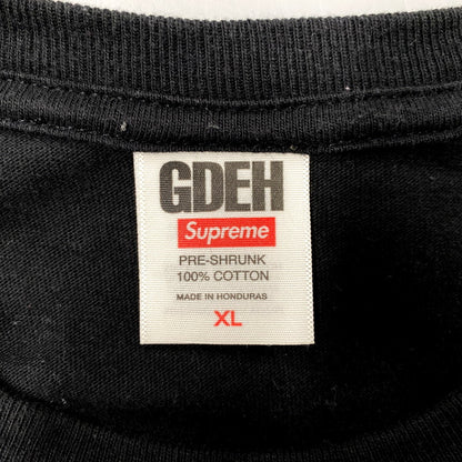 【中古品】【メンズ】 SUPREME×GOODENOUGH シュプリーム×グッドイナフ 25SS END RACISM TEE エンドレイシズムT トップス 半袖 149-250802-ma-10-izu サイズ：XL カラー：BLACK 万代Net店