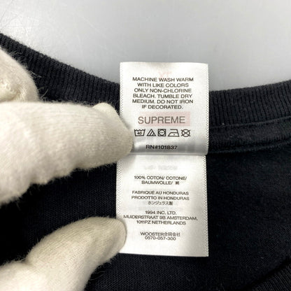 【中古品】【メンズ】 SUPREME×GOODENOUGH シュプリーム×グッドイナフ 25SS END RACISM TEE エンドレイシズムT トップス 半袖 149-250802-ma-10-izu サイズ：XL カラー：BLACK 万代Net店