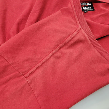 【中古品】【メンズ】 WIND AND SEA×YOHJI YAMAMOTO ウィンダンシー×ヨウジヤマモト 22SS TRIANGLE LOGO TEE トライアングルロゴT トップス 半袖 142-250803-ma-11-izu サイズ：4 カラー：RED 万代Net店