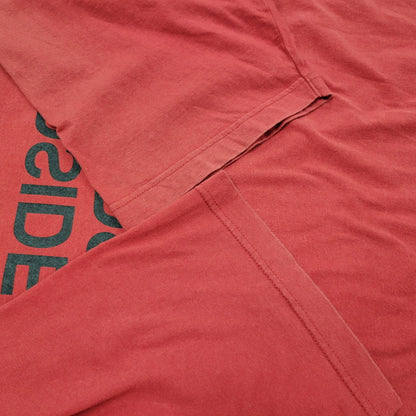 【中古品】【メンズ】 WIND AND SEA×YOHJI YAMAMOTO ウィンダンシー×ヨウジヤマモト 22SS TRIANGLE LOGO TEE トライアングルロゴT トップス 半袖 142-250803-ma-11-izu サイズ：4 カラー：RED 万代Net店