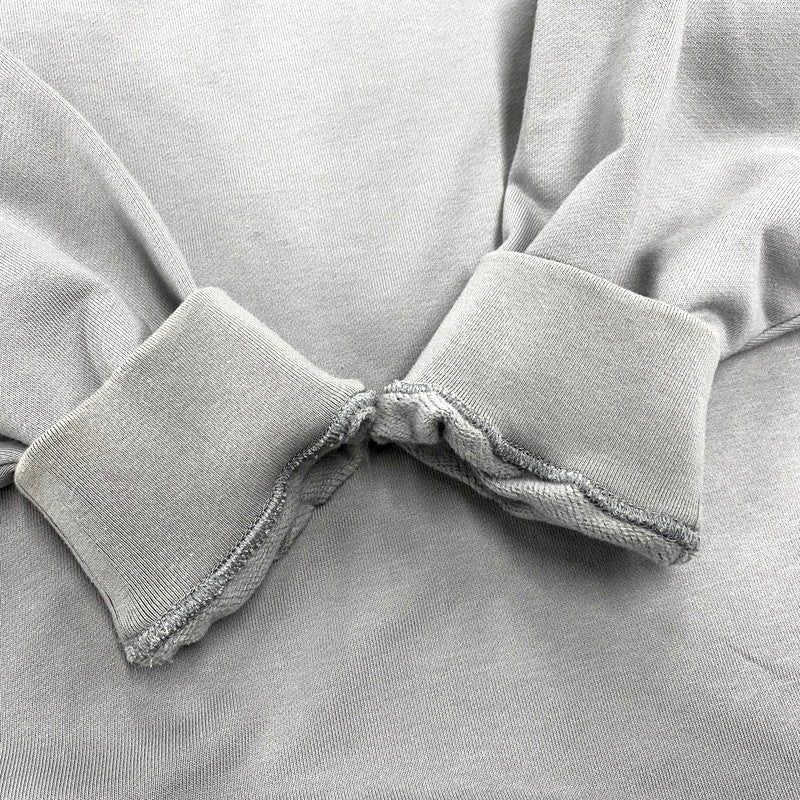 【中古品】【メンズ】 Y-3×ADIDAS ワイスリー×アディダス JD9815 LOGO CREW SWEATSHIRT ロゴクルースウェットシャツ トップス 長袖 140-250803-ma-10-izu サイズ：L カラー：GRAY 万代Net店