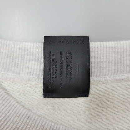 【中古美品】【メンズ】 2242-CS09-027 COMPILE CREW NECK SWEATSHIRT コンパイルクルーネックスウェットシャツ トップス 長袖 140-250803-ma-15-izu サイズ：38 カラー：ASH GRAY 万代Net店