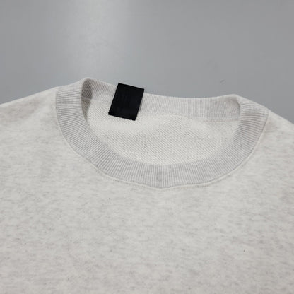 【中古美品】【メンズ】 2242-CS09-027 COMPILE CREW NECK SWEATSHIRT コンパイルクルーネックスウェットシャツ トップス 長袖 140-250803-ma-15-izu サイズ：38 カラー：ASH GRAY 万代Net店