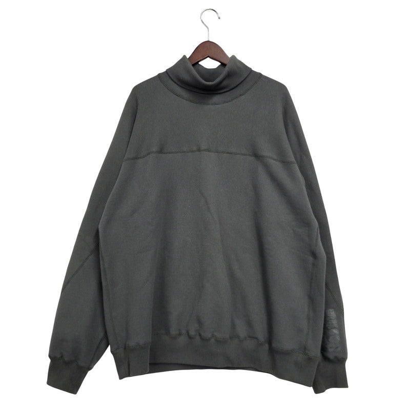 【中古品】【メンズ】 9242-CS02-009 EXCHANGE HIGH NECK LONG SLEEVE エクスチェンジハイネックロングスリーブ トップス スウェット 長袖 140-250803-ma-13-izu サイズ：38 カラー：CHARCOAL 万代Net店