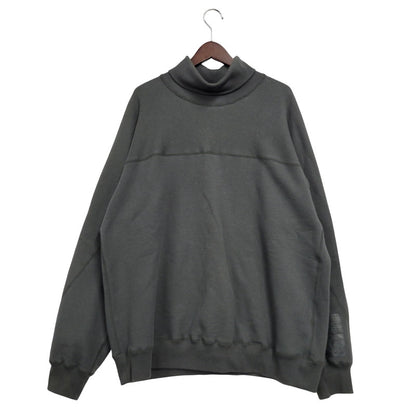 【中古品】【メンズ】 9242-CS02-009 EXCHANGE HIGH NECK LONG SLEEVE エクスチェンジハイネックロングスリーブ トップス スウェット 長袖 140-250803-ma-13-izu サイズ：38 カラー：CHARCOAL 万代Net店