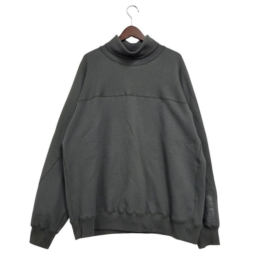 【中古品】【メンズ】 N.HOOLYWOOD エヌハリウッド 9242-CS02-009 EXCHANGE HIGH NECK LONG SLEEVE エクスチェンジハイネックロングスリーブ トップス スウェット 長袖 140-250803-ma-13-izu サイズ：38 カラー：CHARCOAL 万代Net店