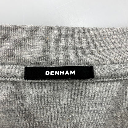 【中古品】【メンズ】 DENHAM デンハム FOLDED DENHAM TEE 27211-3-51002 フォールデッド デンハム Tシャツ 半袖 プリント トップス 141-250804-ay-13-izu サイズ：XL カラー：グレー 万代Net店