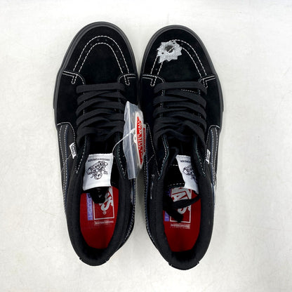【中古美品】【メンズ】 VANS×SUPREME×NATE LOWMAN バンズ×シュプリーム×ネイト・ロウマン SKATE GROSSO MID スケートグロッソ ミッド 靴 スニーカー シューズ 162-250802-ma-07-izu サイズ：28.5cm カラー：BULLET HOLE/BLACK (JAPAN EXCLUSIVE) (25SS WEEK9) 万代Net店
